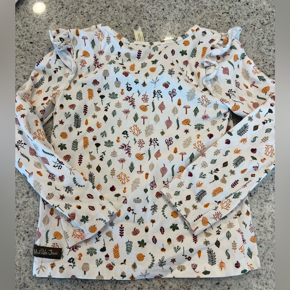 Matilda Jane Shirt Fall Size 4 - Picture 5 of 6